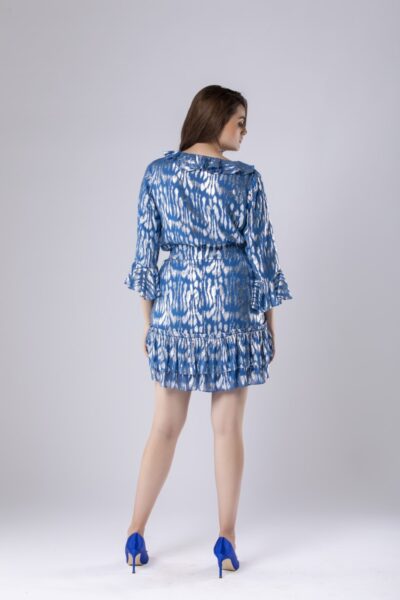 Shimmer Ruffled Top