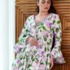 Linen Tie Up Short Dress