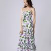Linen Front Bow Maxi Dress