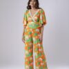 Lotus Print Jumpsuit