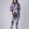 Floral Print Back Peekaboo Top